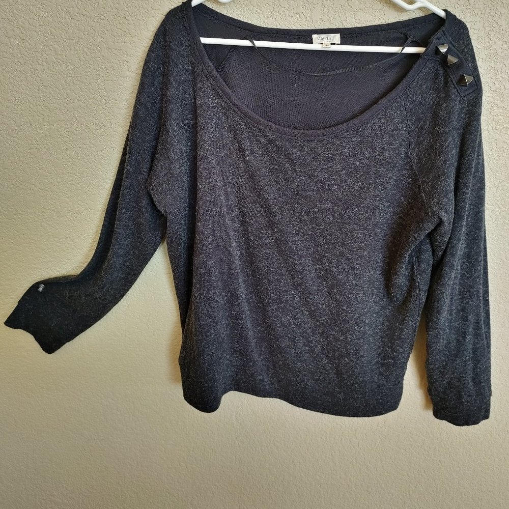 Large Gray Rachel Roy Sweater